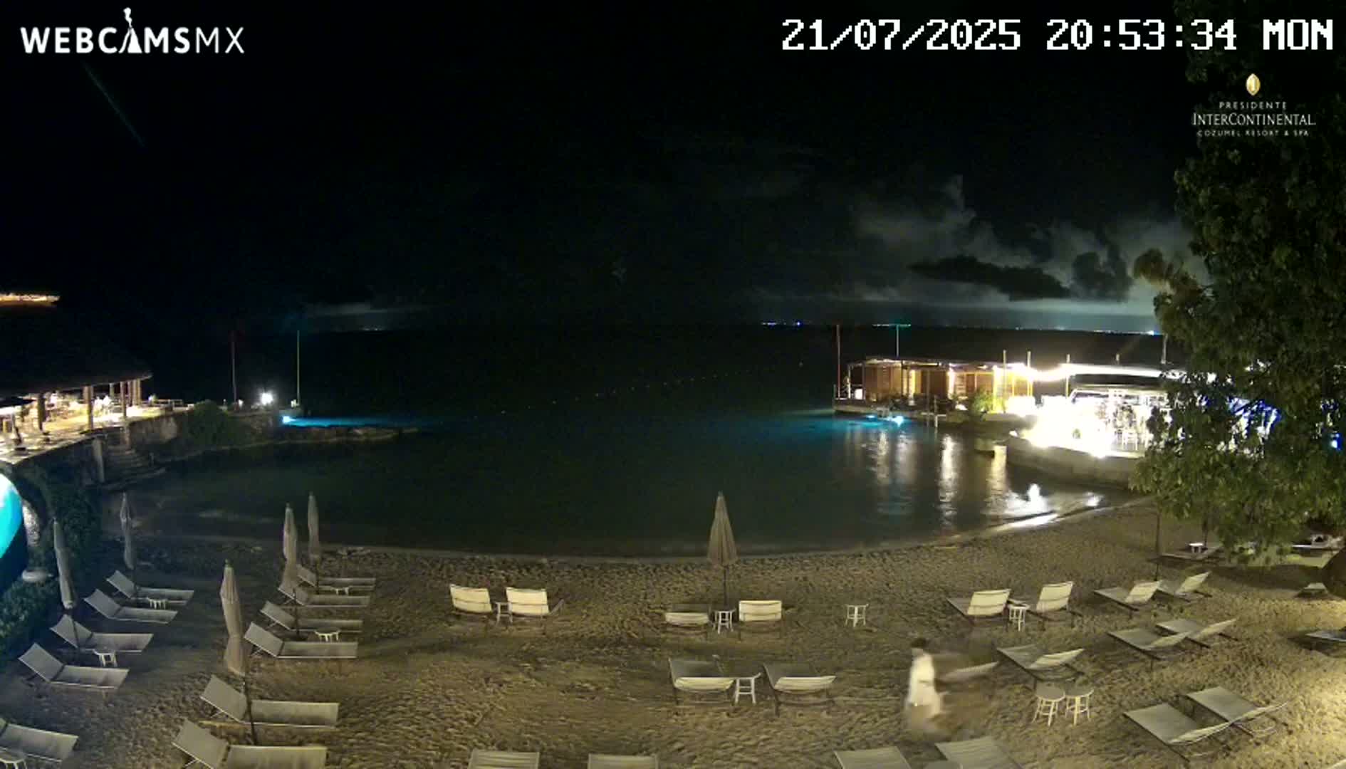 Cozumel,Presidente Intercontinental's Beach Live Cam - Municipio de Cozumel, Quintana Roo, Mexico