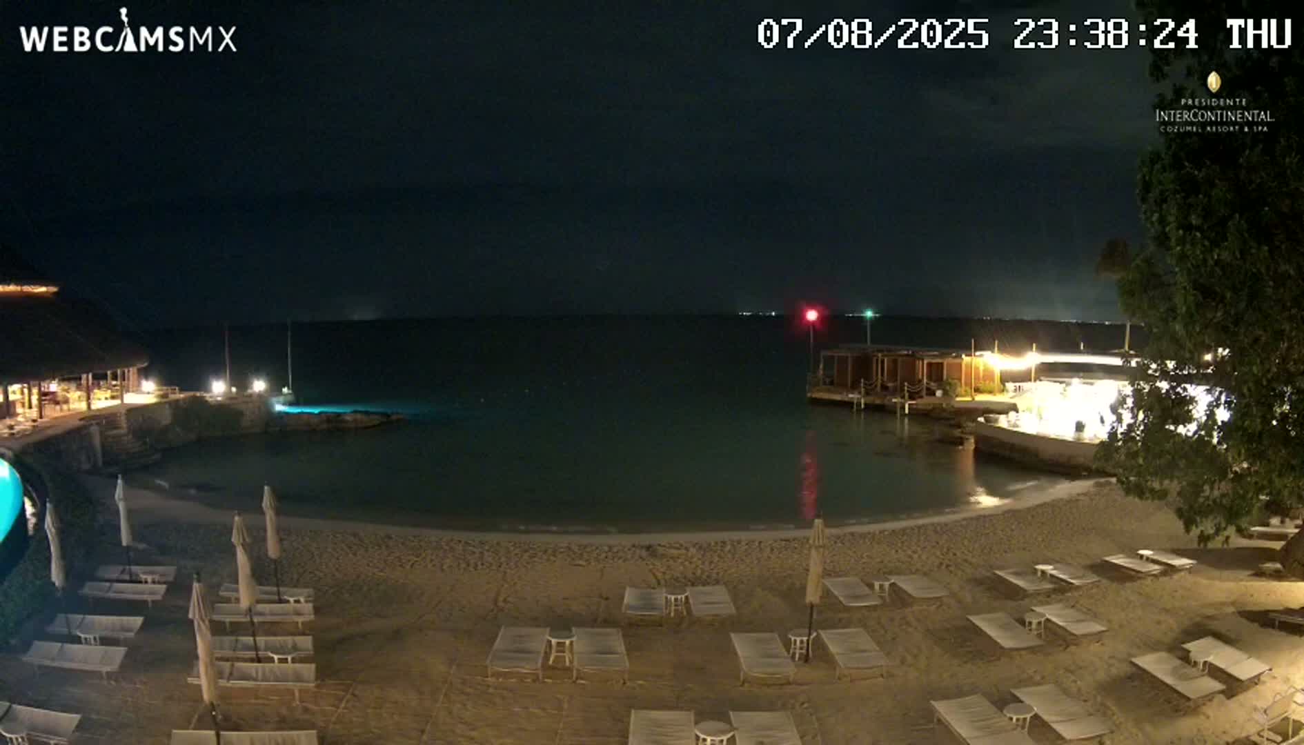 Cozumel,Presidente Intercontinental's Beach Live Cam - Municipio de Cozumel, Quintana Roo, Mexico