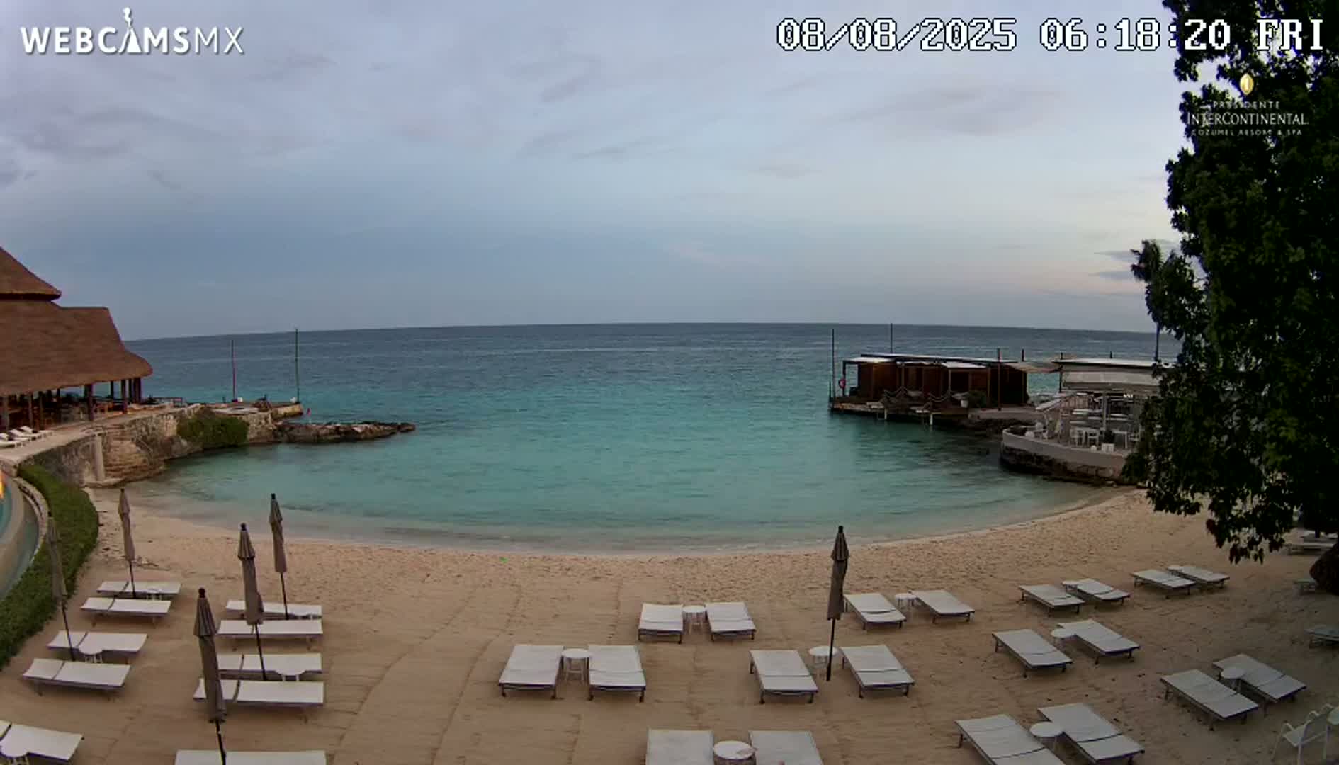 Cozumel,Presidente Intercontinental's Beach Live Cam - Municipio de Cozumel, Quintana Roo, Mexico