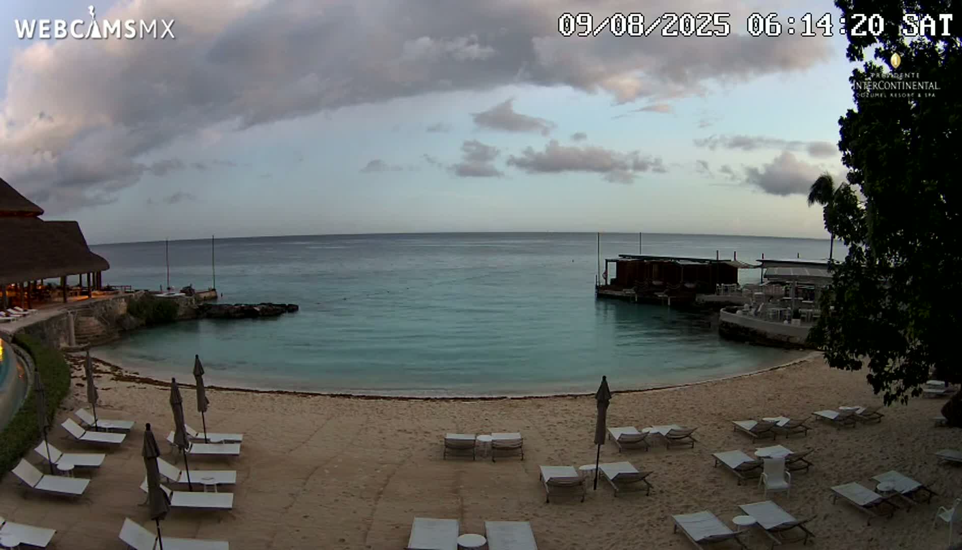 Cozumel,Presidente Intercontinental's Beach Live Cam - Municipio de Cozumel, Quintana Roo, Mexico