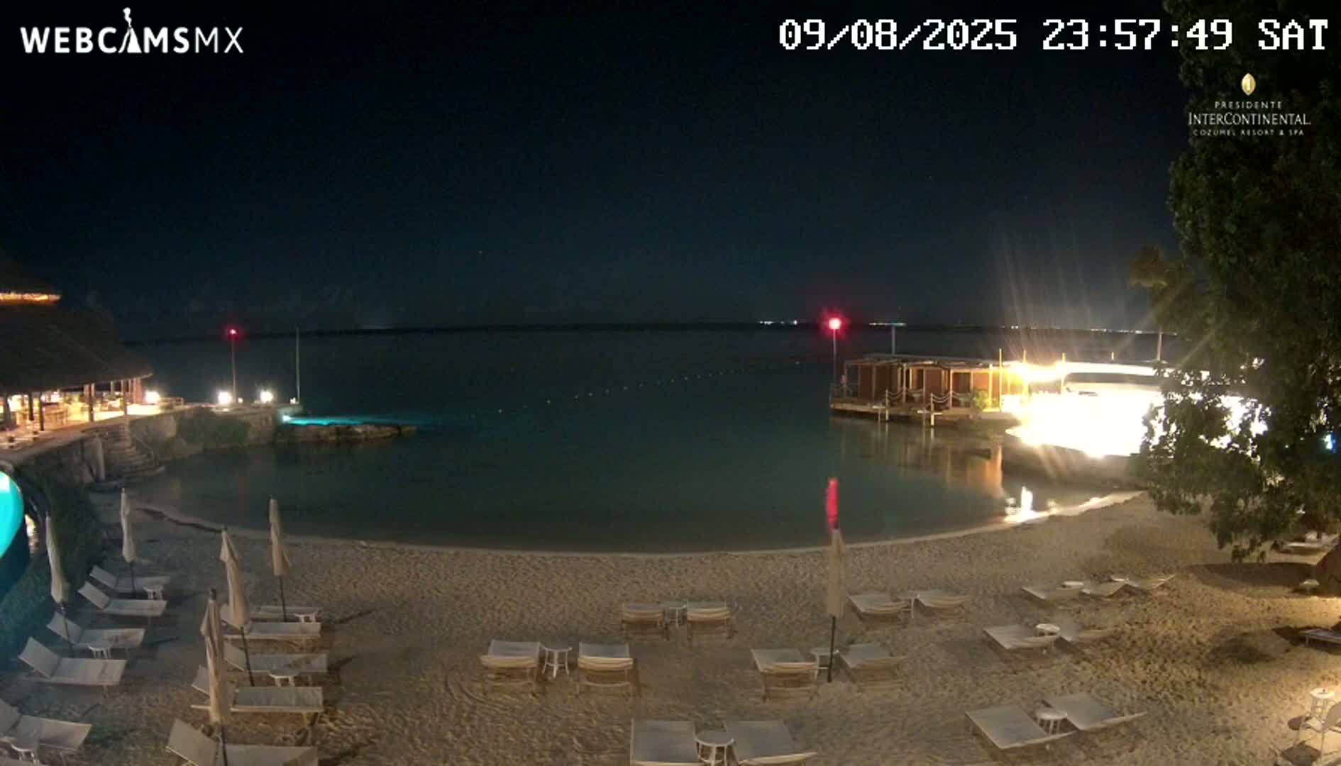 Cozumel,Presidente Intercontinental's Beach Live Cam - Municipio de Cozumel, Quintana Roo, Mexico