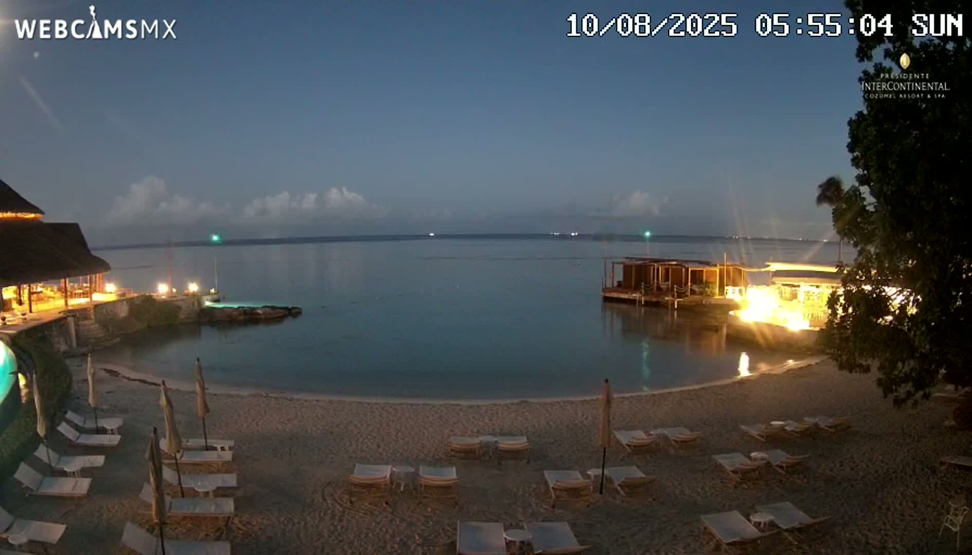Cozumel,Presidente Intercontinental's Beach Live Cam - Municipio de Cozumel, Quintana Roo, Mexico