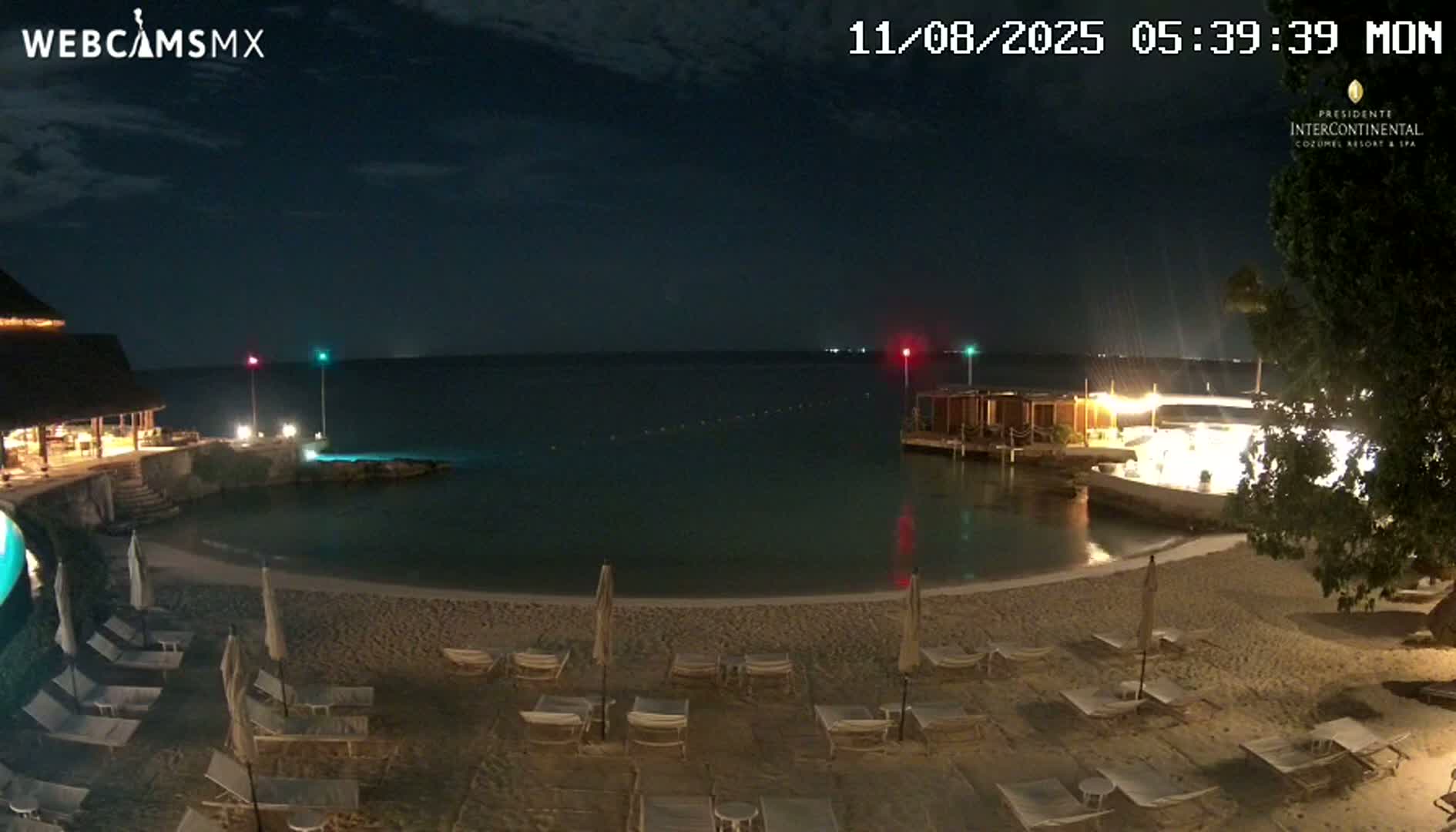 Cozumel,Presidente Intercontinental's Beach Live Cam - Municipio de Cozumel, Quintana Roo, Mexico