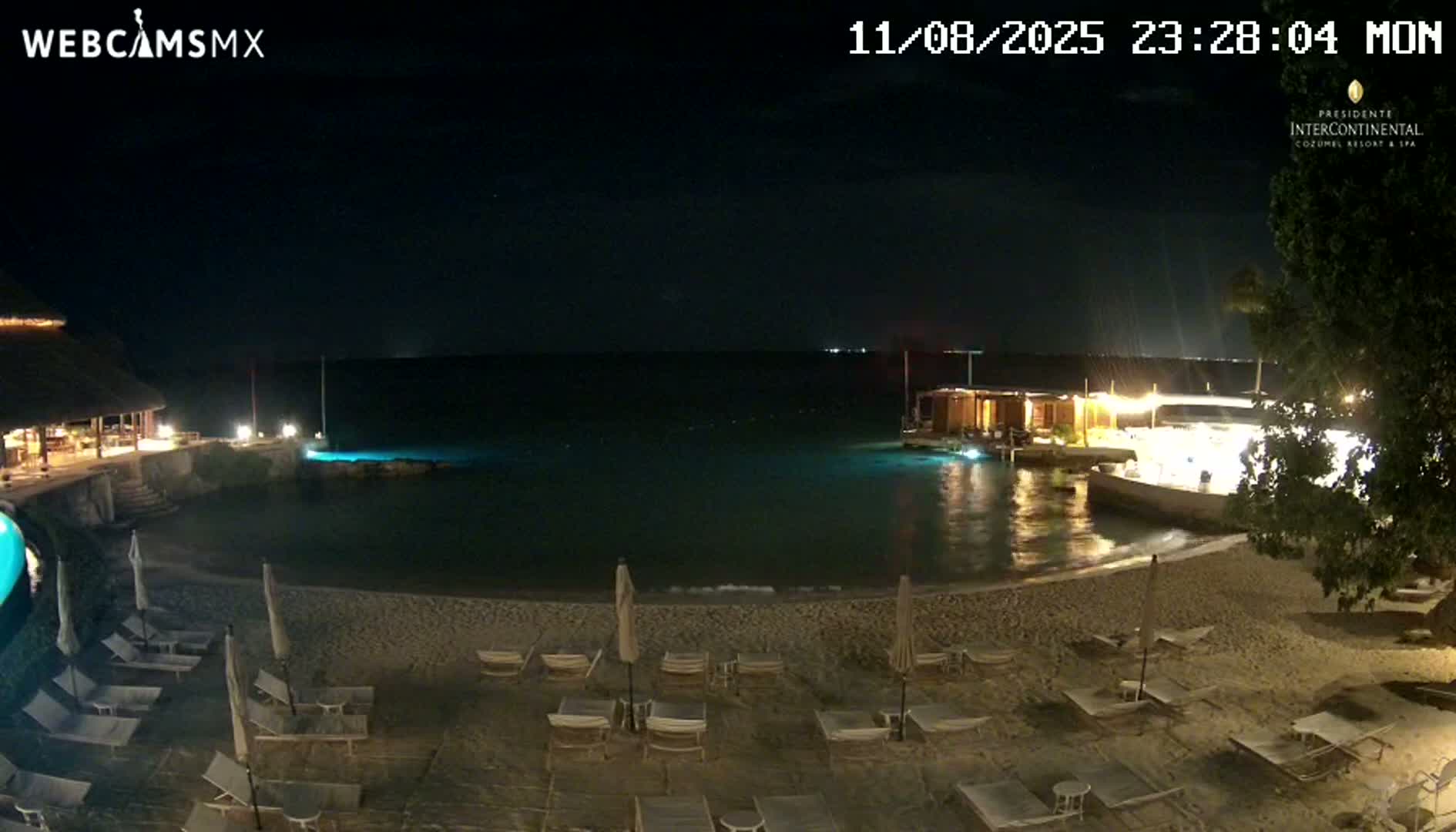 Cozumel,Presidente Intercontinental's Beach Live Cam - Municipio de Cozumel, Quintana Roo, Mexico