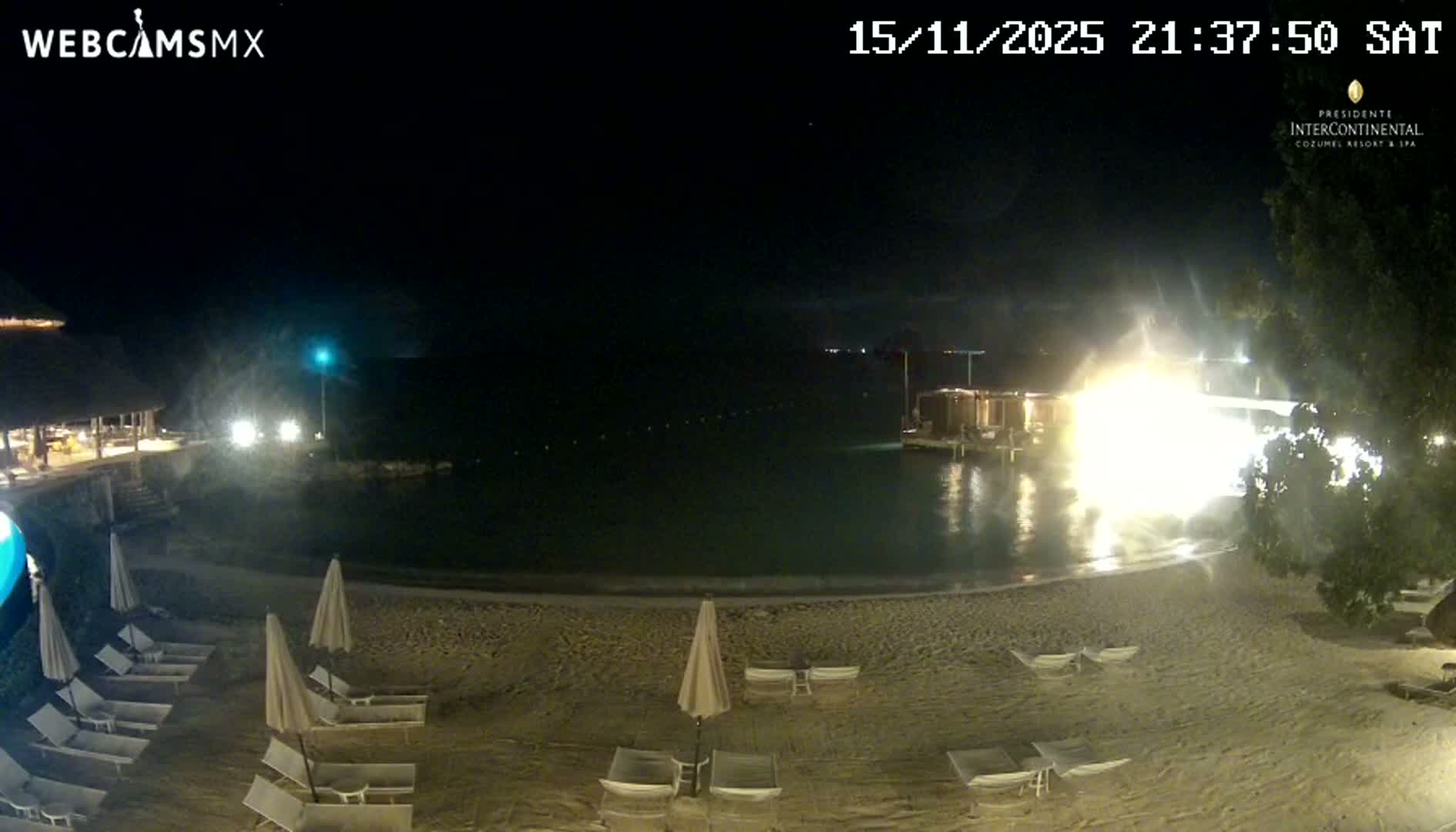 Cozumel,Presidente Intercontinental's Beach Live Cam - Municipio de Cozumel, Quintana Roo, Mexico