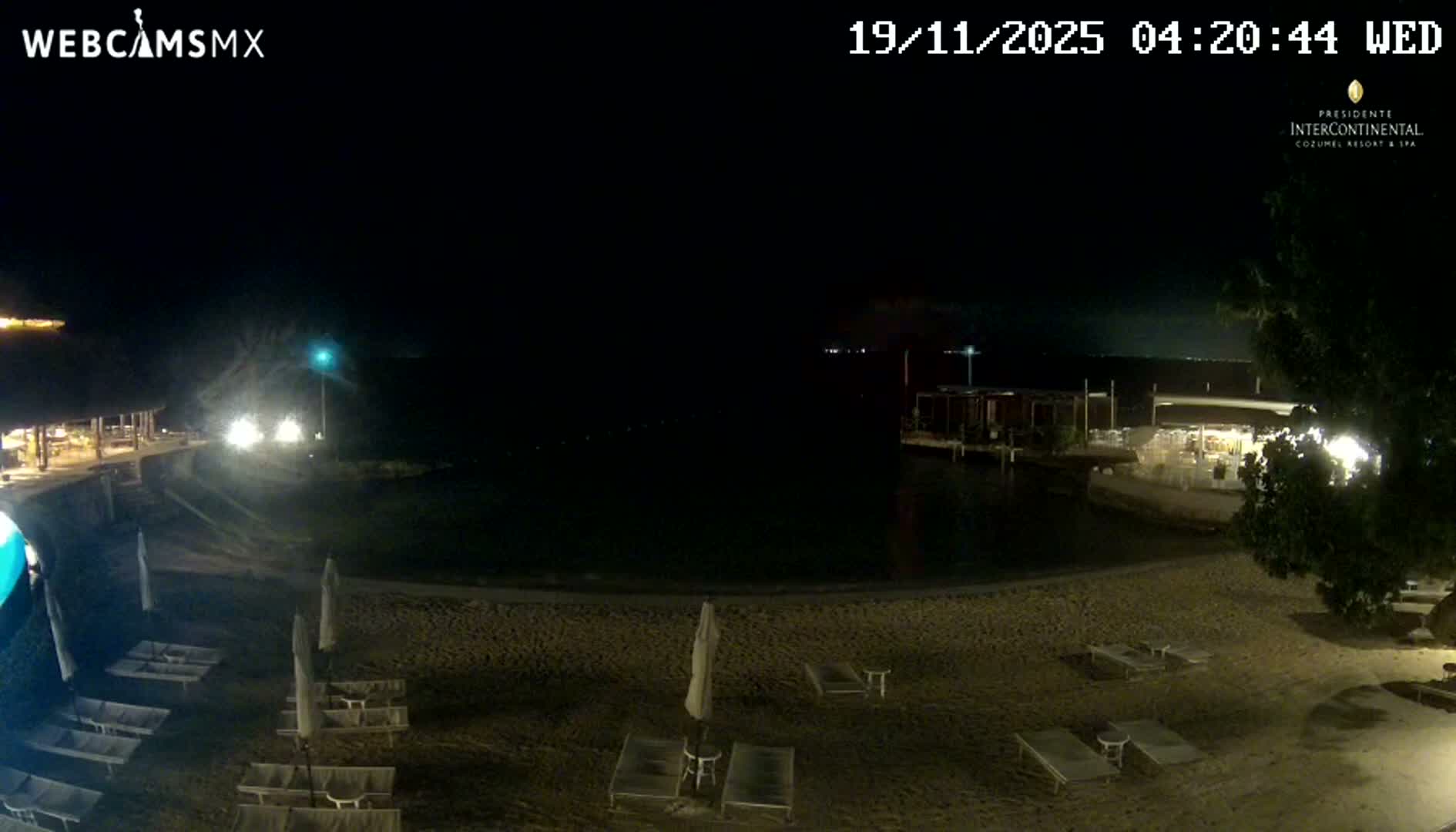 Cozumel,Presidente Intercontinental's Beach Live Cam - Municipio de Cozumel, Quintana Roo, Mexico