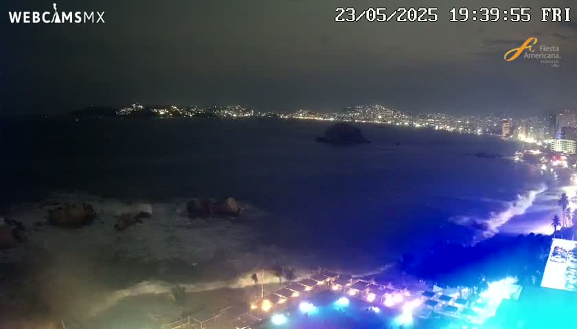 Acapulco,  Playa Condesa Beach Live Cam - Acapulco de Juarez, Guerrero, Mexico