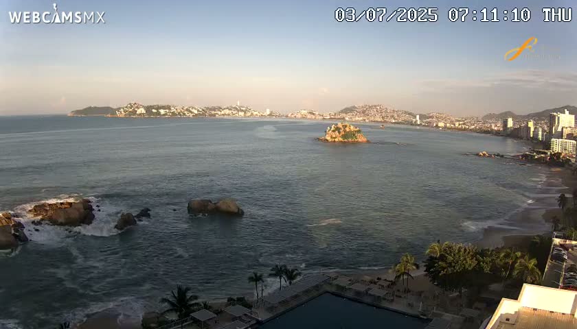 Acapulco,  Playa Condesa Beach Live Cam - Acapulco de Juarez, Guerrero, Mexico