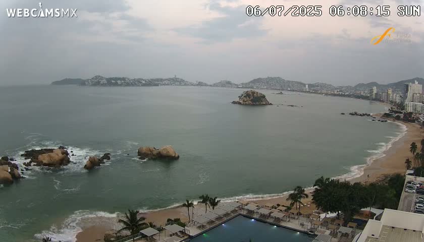 Acapulco,  Playa Condesa Beach Live Cam - Acapulco de Juarez, Guerrero, Mexico