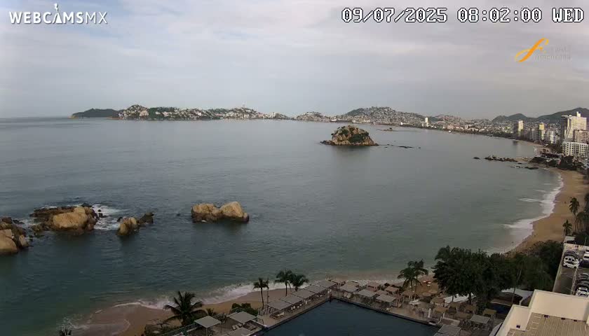 Acapulco,  Playa Condesa Beach Live Cam - Acapulco de Juarez, Guerrero, Mexico