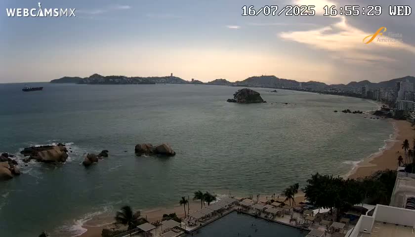 Acapulco,  Playa Condesa Beach Live Cam - Acapulco de Juarez, Guerrero, Mexico
