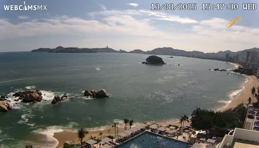 Acapulco,  Playa Condesa Beach Live Cam - Acapulco de Juarez, Guerrero, Mexico