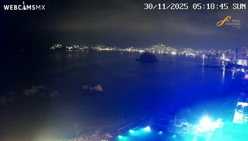Acapulco,  Playa Condesa Beach Live Cam - Acapulco de Juarez, Guerrero, Mexico