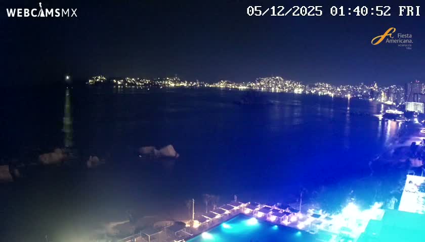 Acapulco,  Playa Condesa Beach Live Cam - Acapulco de Juarez, Guerrero, Mexico