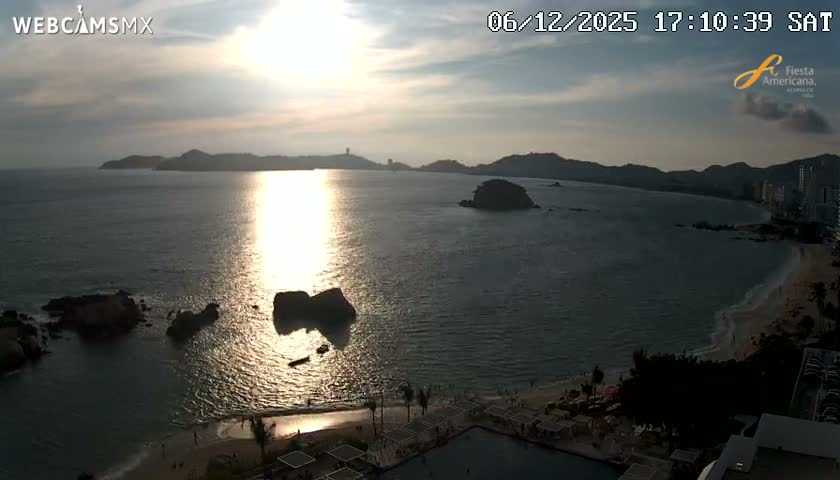 Acapulco,  Playa Condesa Beach Live Cam - Acapulco de Juarez, Guerrero, Mexico