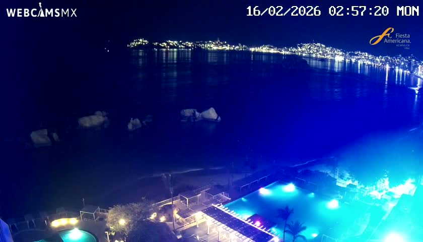 Acapulco,  Playa Condesa Beach Live Cam - Acapulco de Juarez, Guerrero, Mexico