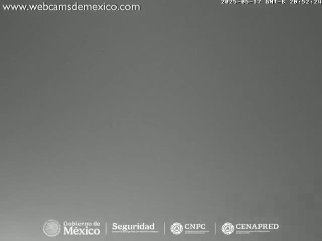 Volcán de  Colima Volcano from Montitlan Live Cam - Villa de Alvarez, Colima, Mexico