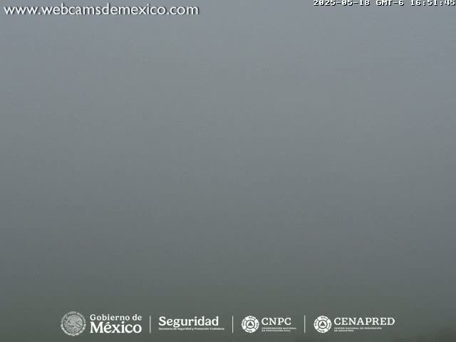 Volcán de  Colima Volcano from Montitlan Live Cam - Villa de Alvarez, Colima, Mexico