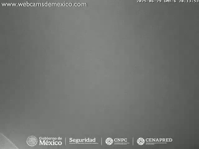 Volcán de  Colima Volcano from Montitlan Live Cam - Villa de Alvarez, Colima, Mexico