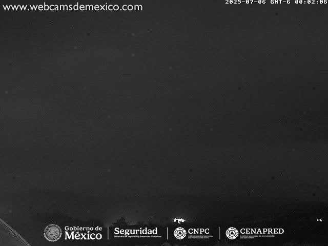 Volcán de  Colima Volcano from Montitlan Live Cam - Villa de Alvarez, Colima, Mexico