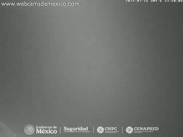 Volcán de  Colima Volcano from Montitlan Live Cam - Villa de Alvarez, Colima, Mexico