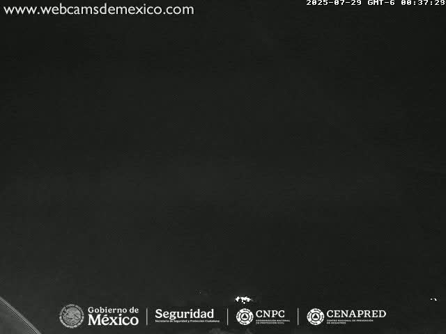 Volcán de  Colima Volcano from Montitlan Live Cam - Villa de Alvarez, Colima, Mexico