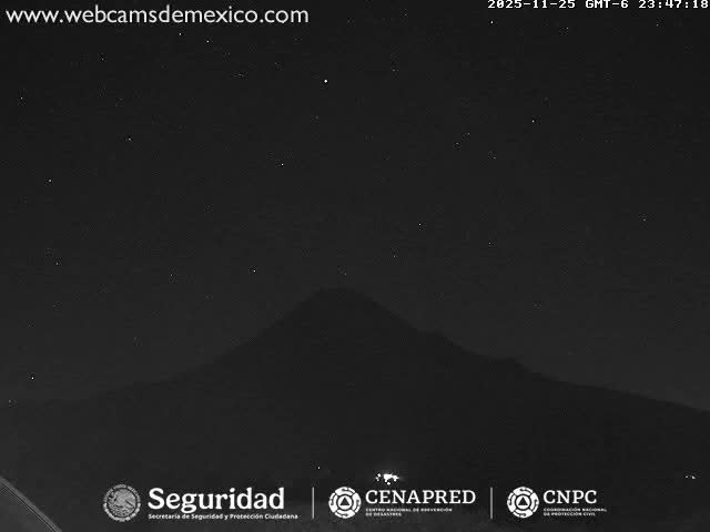 Volcán de  Colima Volcano from Montitlan Live Cam - Villa de Alvarez, Colima, Mexico