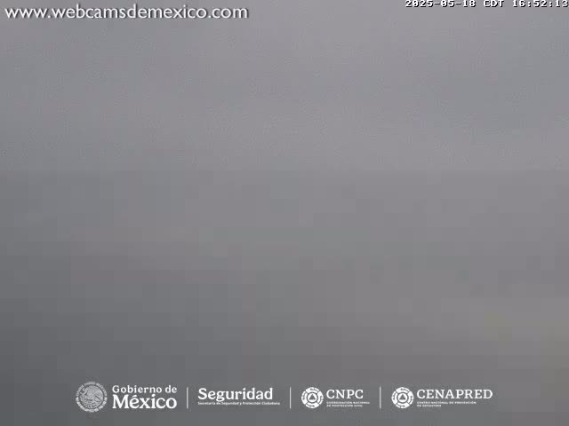 Volcán de  Colima Volcano from Palmillas Live Cam - Villa de Alvarez, Colima, Mexico