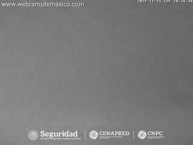 Volcán de  Colima Volcano from Palmillas Live Cam - Villa de Alvarez, Colima, Mexico