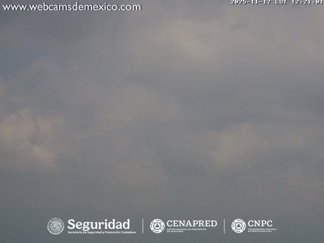 Volcán de  Colima Volcano from Palmillas Live Cam - Villa de Alvarez, Colima, Mexico