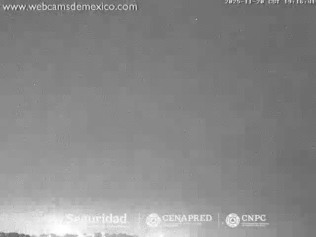 Volcán de  Colima Volcano from Palmillas Live Cam - Villa de Alvarez, Colima, Mexico