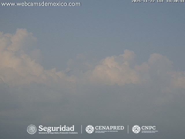 Volcán de  Colima Volcano from Palmillas Live Cam - Villa de Alvarez, Colima, Mexico