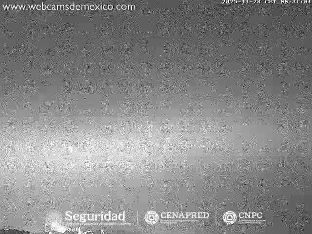 Volcán de  Colima Volcano from Palmillas Live Cam - Villa de Alvarez, Colima, Mexico