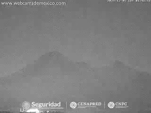 Volcán de  Colima Volcano from Palmillas Live Cam - Villa de Alvarez, Colima, Mexico