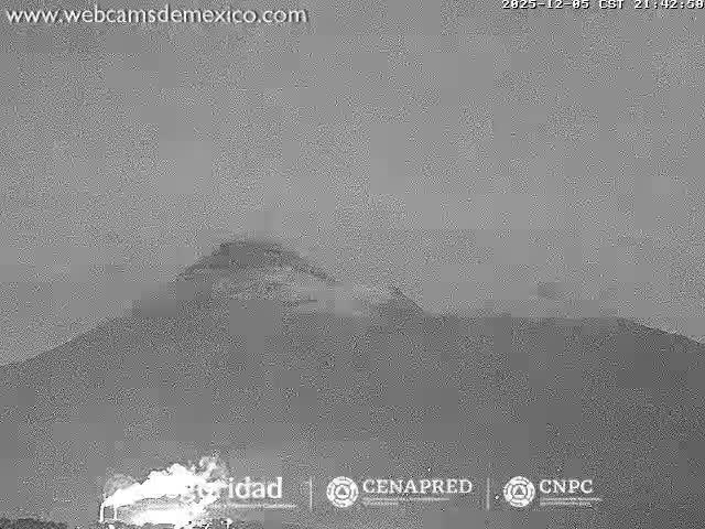 Volcán de  Colima Volcano from Palmillas Live Cam - Villa de Alvarez, Colima, Mexico