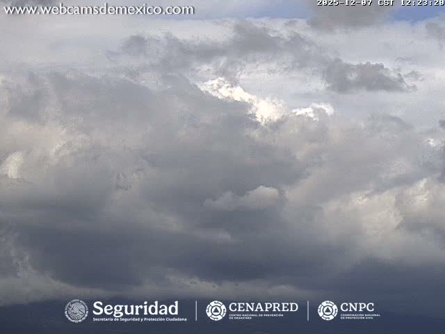 Volcán de  Colima Volcano from Palmillas Live Cam - Villa de Alvarez, Colima, Mexico