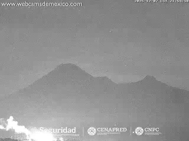 Volcán de  Colima Volcano from Palmillas Live Cam - Villa de Alvarez, Colima, Mexico