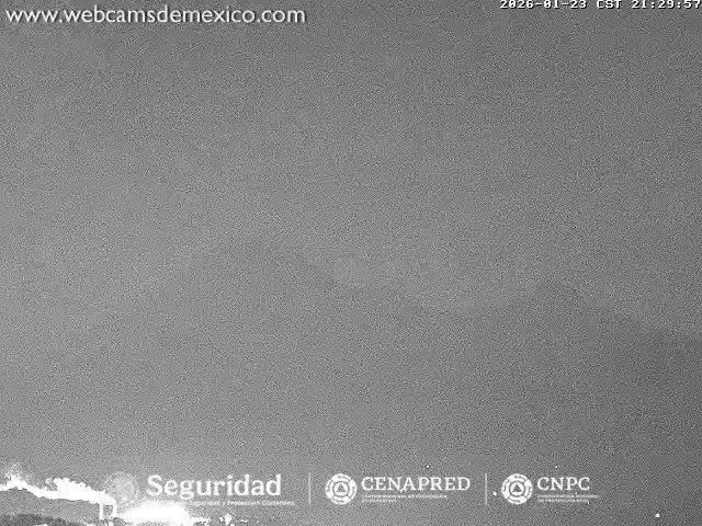 Volcán de  Colima Volcano from Palmillas Live Cam - Villa de Alvarez, Colima, Mexico