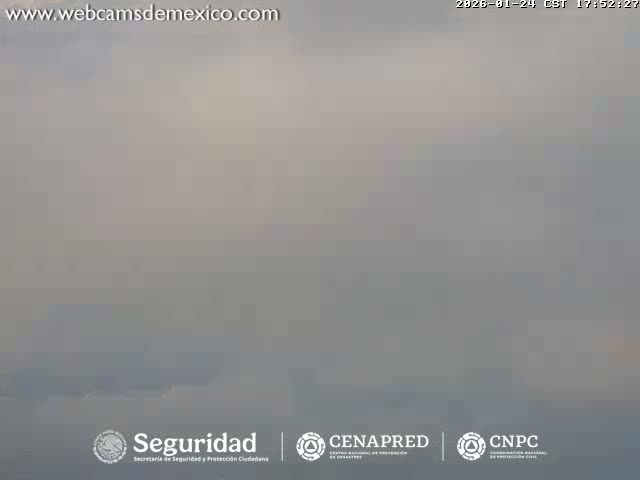 Volcán de  Colima Volcano from Palmillas Live Cam - Villa de Alvarez, Colima, Mexico