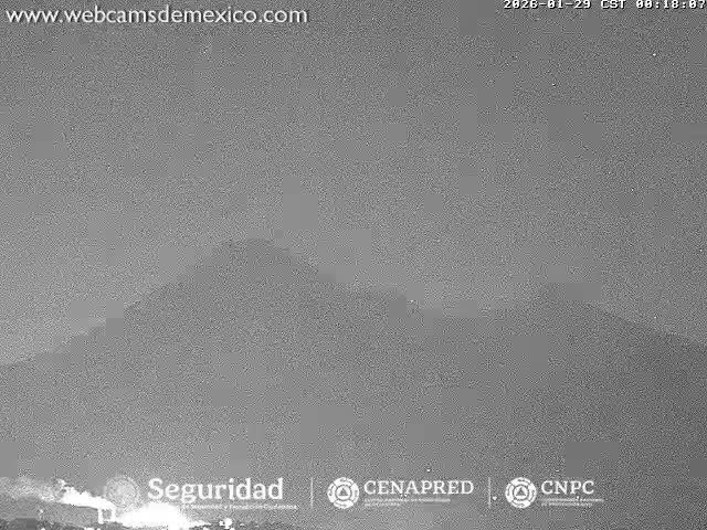 Volcán de  Colima Volcano from Palmillas Live Cam - Villa de Alvarez, Colima, Mexico