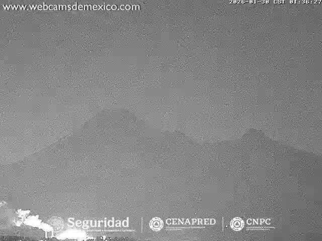 Volcán de  Colima Volcano from Palmillas Live Cam - Villa de Alvarez, Colima, Mexico