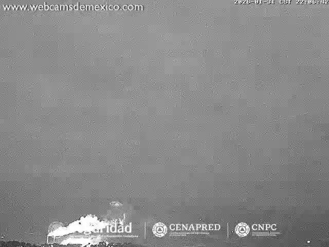 Volcán de  Colima Volcano from Palmillas Live Cam - Villa de Alvarez, Colima, Mexico