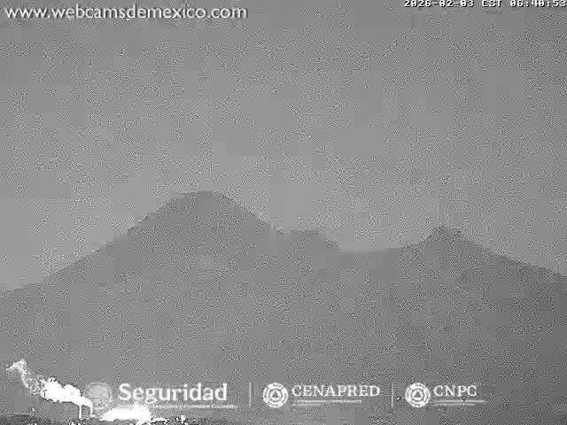 Volcán de  Colima Volcano from Palmillas Live Cam - Villa de Alvarez, Colima, Mexico