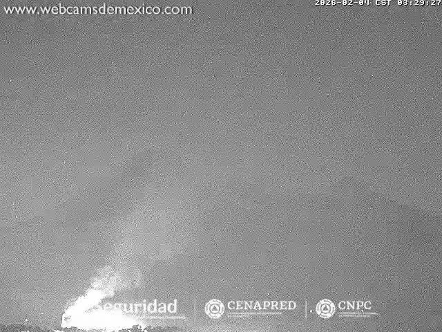 Volcán de  Colima Volcano from Palmillas Live Cam - Villa de Alvarez, Colima, Mexico