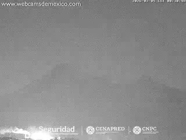 Volcán de  Colima Volcano from Palmillas Live Cam - Villa de Alvarez, Colima, Mexico
