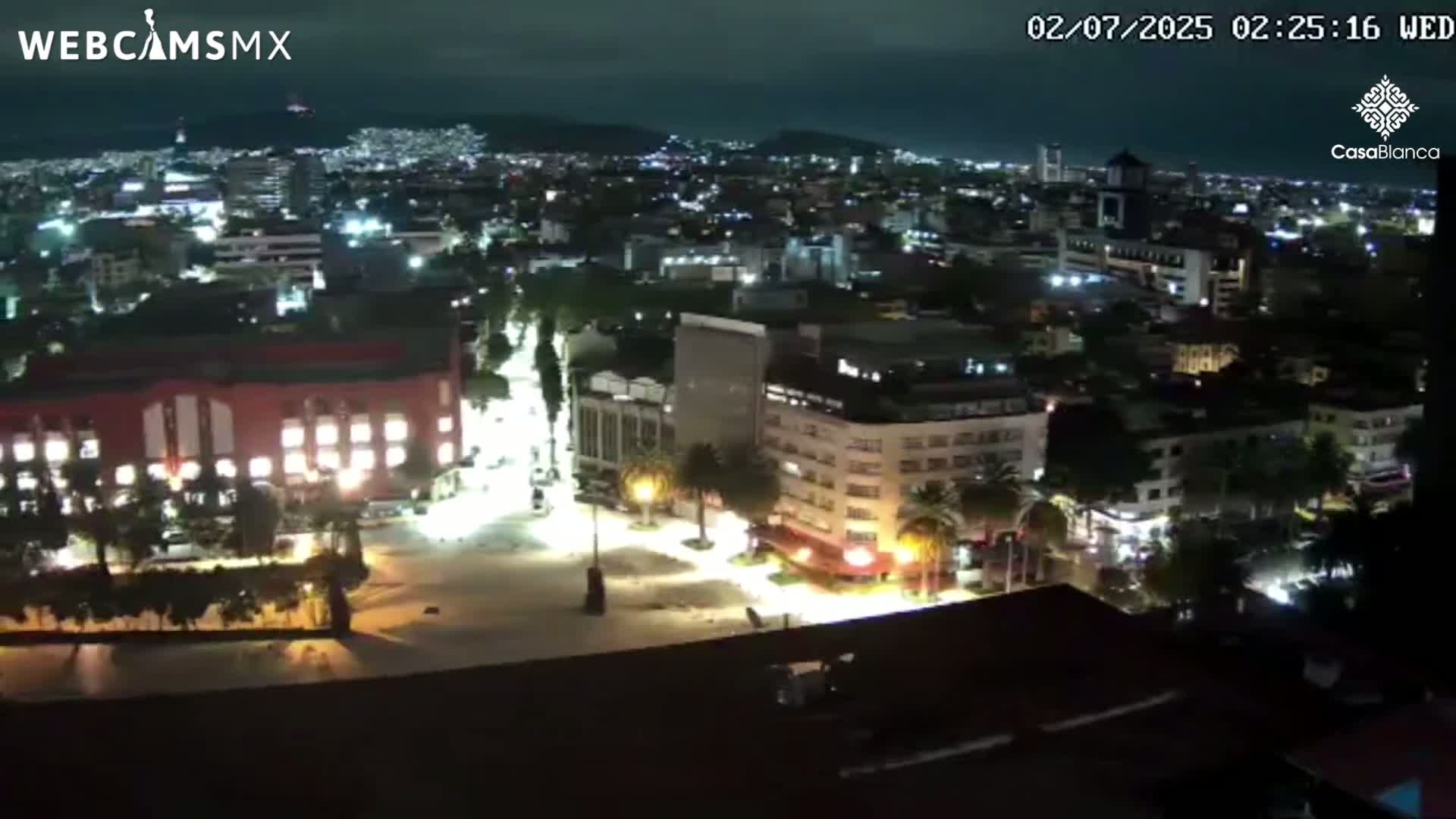 Mexico City, Monumento A la Revolución (Monument to the Revolution) & Plaza de la República Square Live Cam - Cuauhtemoc, Ciudad de Mexico, Mexico 