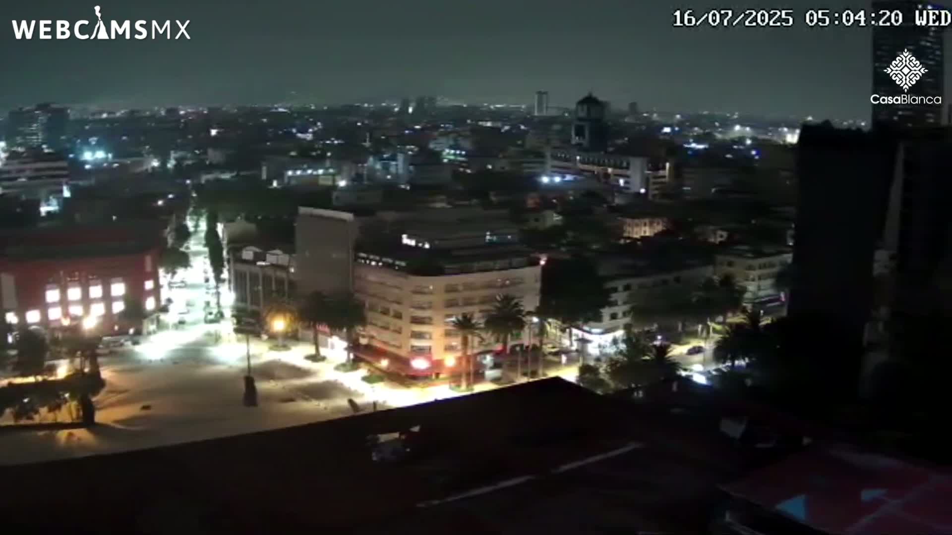 Mexico City, Monumento A la Revolución (Monument to the Revolution) & Plaza de la República Square Live Cam - Cuauhtemoc, Ciudad de Mexico, Mexico 