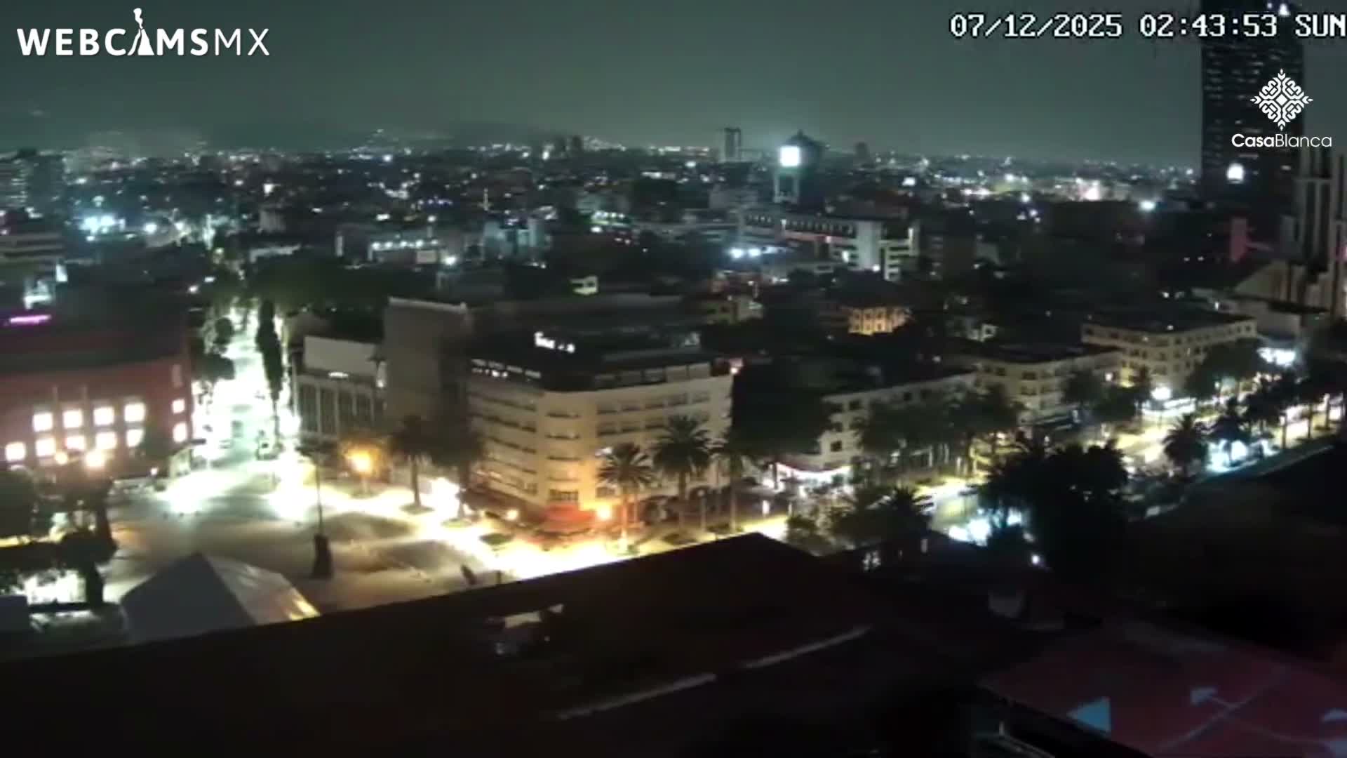 Mexico City, Monumento A la Revolución (Monument to the Revolution) & Plaza de la República Square Live Cam - Cuauhtemoc, Ciudad de Mexico, Mexico 