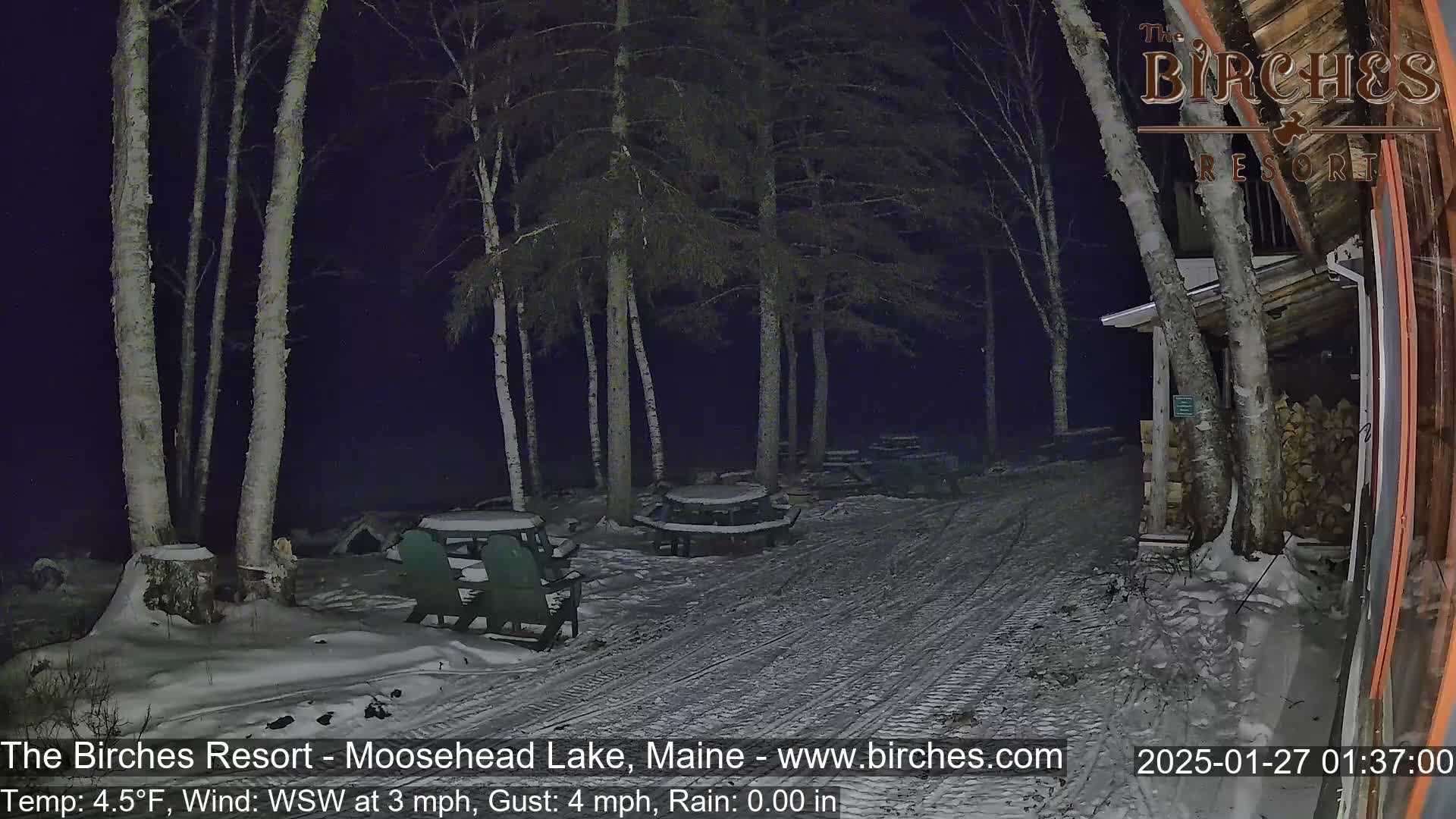 The Birches Resort Outdoo Moosehead Lake, Live Cam - Rockwood, Maine, USA