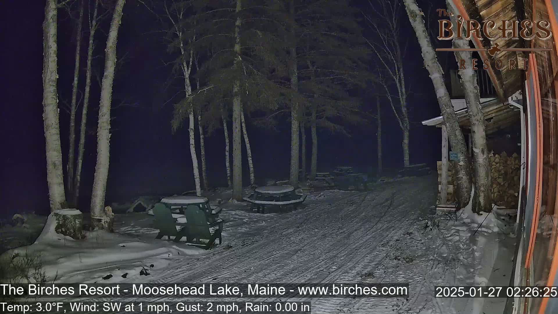 The Birches Resort Outdoo Moosehead Lake, Live Cam - Rockwood, Maine, USA